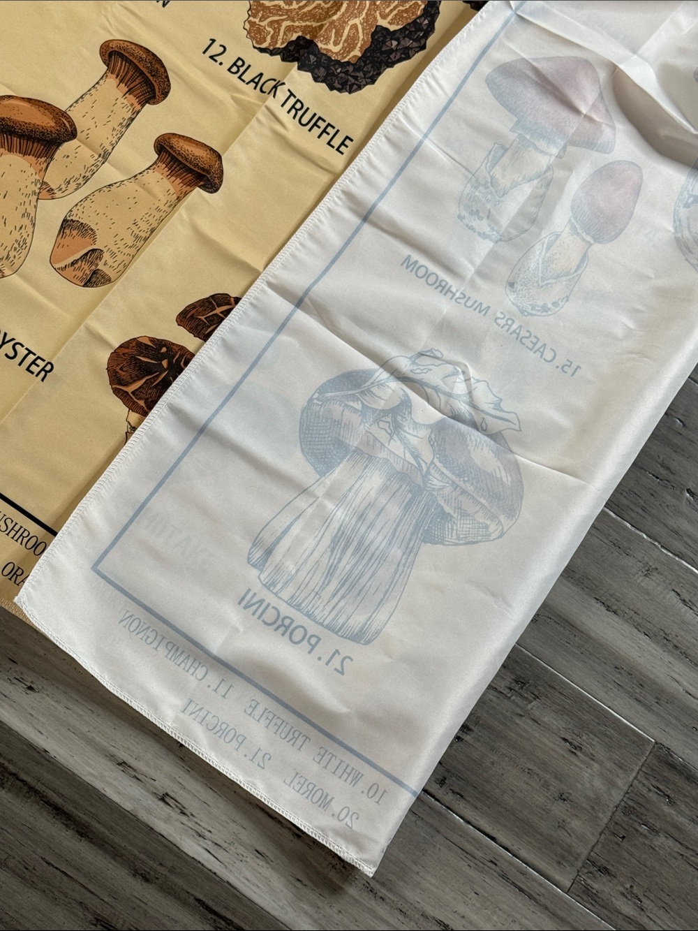 MUSHROOM BOTANICAL FABRIC WALL HANGING 58.5” x 50” COTTAGECORE FUNGI - Picture 11 of 11